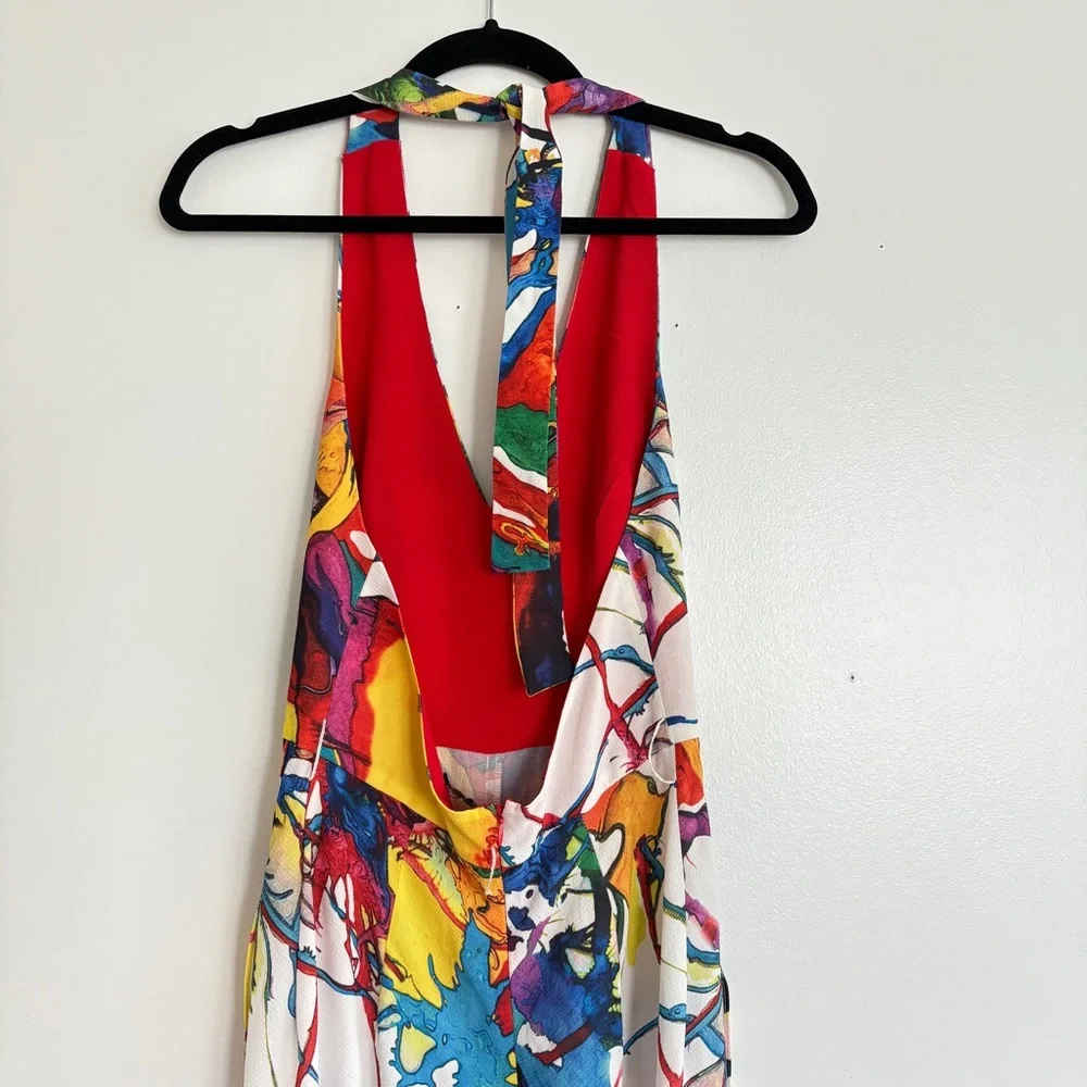 Alberto Makali Multicolor Abstract Jumpsuit - Picture 4 of 13